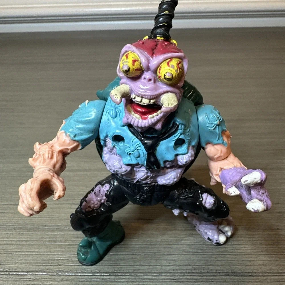 Vintage 1990 Scumbug Teenage Mutant Ninja Turtles TMNT Playmates Figure Villain